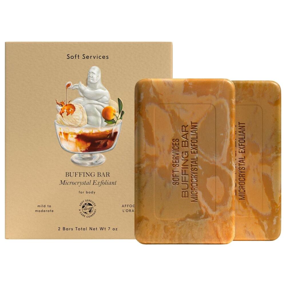Soft Services Affogato L'Orange Buffing Bar (2-pack) - Picture 2 of 3